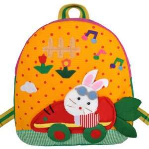 Scarecrow Rabbit Cartoon Children School Shoulder Bag, Baby Travel 