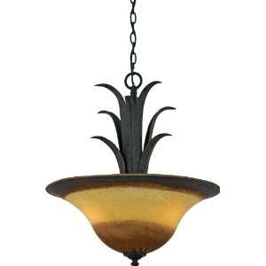  Quoizel AR681X Palm Desert 3 Light Ceiling Pendant with Palm Desert 