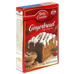 Betty Crocker, Gingerbread Cake & Cookie Mix, 14.5oz Box  