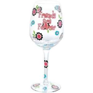   of Glass 19044 Friends Are Forever 15oz. Wine Glass 
