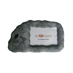  Lava Rock Photo Frame 4x6   Paddler   Gray