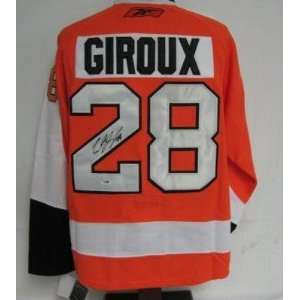 Claude Giroux Autographed Jersey   JSA size 54   Autographed NHL 
