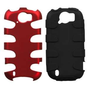  Design Hybrid Hard/Gel Phone Cover Protector Case for Tmobile HTC 