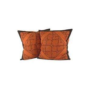  Cotton cushion covers, Natural Home (pair)