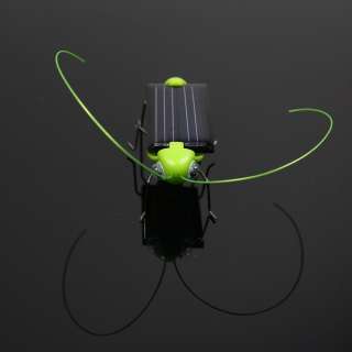 Solar Powered Robot Insect Bug Locust Grasshopper 3PCS Toy Gift 