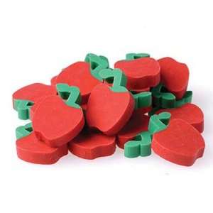  Miniature 3/4 Apple Erasers (Pkg 144) Toys & Games