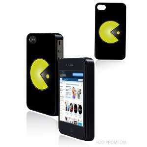  Pac Man 3d Apple Logo   Iphone 4 Iphone 4s Hard Shell Case 