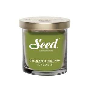  Seed, Green Apple Orchard Soy Candle, 4.5 Oz  Health 