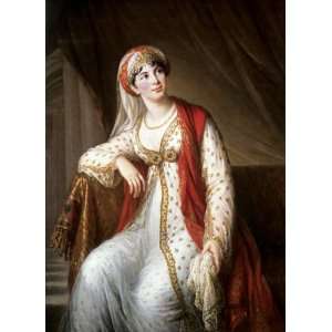 Portrait of The Opera Singer Grassini Arts, Crafts 