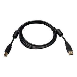   USB2.0 A/B Gold Device Cable with Ferrite Chokes   CW6134 Electronics