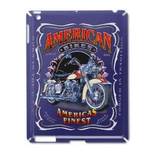 iPad 2 Case Royal Blue of American Biker Americas Finest Born in the 