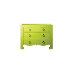  Bungalow 5 Jacqui 4 Drawer Table {Lime Green}