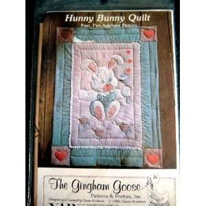  HUNNY BUNNY QUILT   APPLIQUE SEWING PATTERN FROM THE 