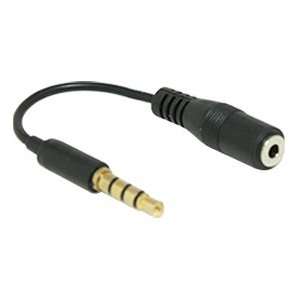 Headset Adapter for Casio Exilim C721/GzOne Commando C771   3.5 Male 