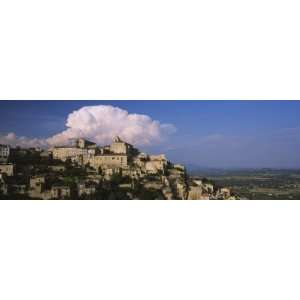 Village on a Hilltop, Gordes, Vaucluse, Provence Alpes Cote DAzur 