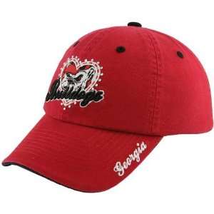 Top of the World Georgia Bulldogs Red Ladies True Love Adjustable Hat