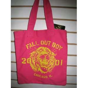  BAG PINK FALL OUT BOY TOTE 