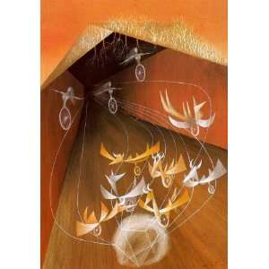  Hand Made Oil Reproduction   Remedios Varo   32 x 46 