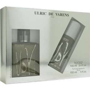 Udv By Ulric De Varens For Men. Set edt Spray 3.4 oz & Deodorant Spray 