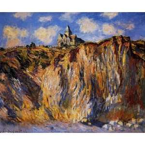   Claude Monet   24 x 20 inches   The Church at Varen