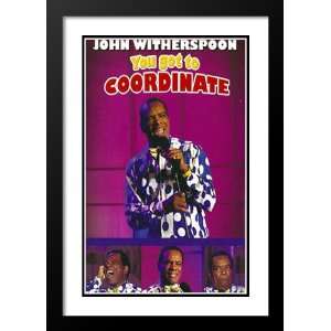  John Witherspoon 20x26 Framed and Double Matted Movie 