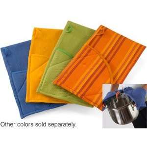  Rachael Ray Blue Moppine Oven Mitts Set of 3