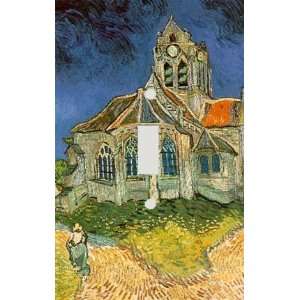  Vincent Van Gogh Church in Auvers Decorative Switchplate 