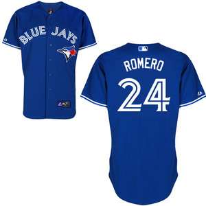 Toronto Blue Jays Ricky Romero Alternate Replica Majestic Jersey NEW 
