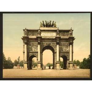   of Arc de Triomphe, du Carrousel, Paris, France