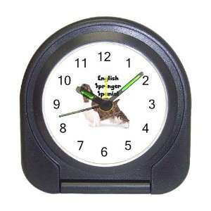  English Springer Spaniel Travel Alarm Clock