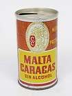 Venezuela Malta Caracas 1960s beer can Tavern Trove