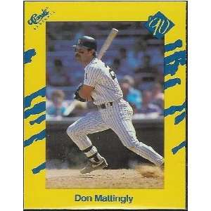  1990 Classic Yellow T12 Don Mattingly [Misc.] Sports 