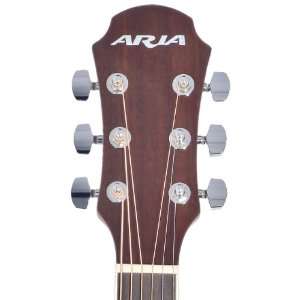  Aria AW 20 Acoustic Guitar   Brown Sunburst Musical 