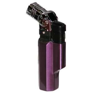  Octagon Single Flame Angle Torch Lighter Purple