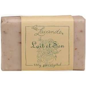 La Lavande Broyee Soap   Milk and Bran   100gm Beauty