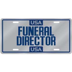  New  Usa Funeral Director  License Plate Occupations 