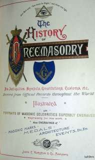 The History of Freemasonry   Robert Gould   1885   Illustrated   2 