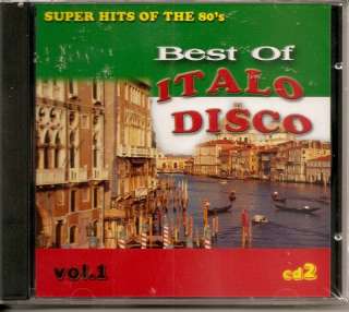 The Best Of Italo Disco Vol1 CD2 Various Artists Sealed  