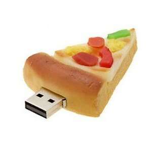  4GB Cool Pizza Style USB Flash Drive Electronics