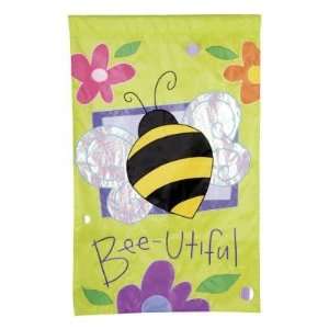  New Creative Bee utiful Bumble Bee Garden Flag 11.5 X 18 
