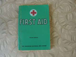 THE AMERICAN RED CROSS FIRST AID MANUAL FOURTH EDITION  