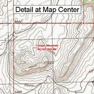   Map   Conger Mountain, Utah (Folded/Waterproof)