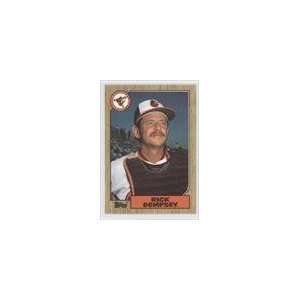  1987 Topps Tiffany #28   Rick Dempsey Sports Collectibles