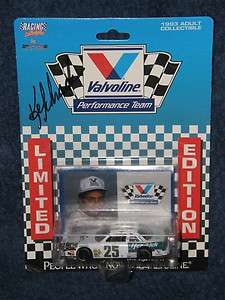 64 Scale Ken Schrader Autographed Valvoline Exclusive  