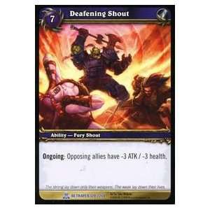  Deafening Shout   Servants of the Betrayer   Rare [Toy 