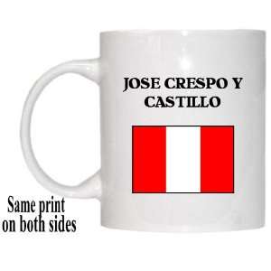  Peru   JOSE CRESPO Y CASTILLO Mug 