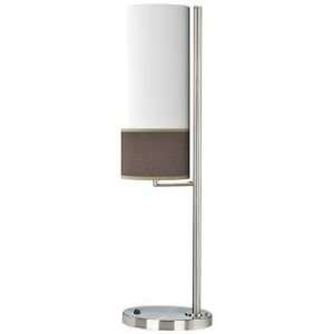   Stacy Garcia Seafan Taupe Banner Giclee Table Lamp