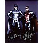 Val Kilmer & Chris ODonnell Batman Autographed Signed 