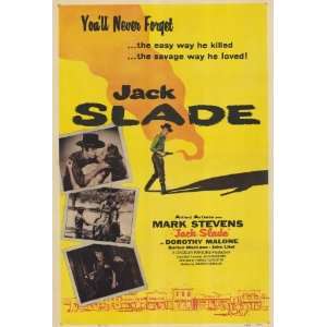  Jack Slade (1953) 27 x 40 Movie Poster Style A