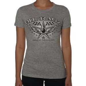 Oil Ragz F1 202 HGRY SM Heather Grey Small Womens Racing Wings Short 